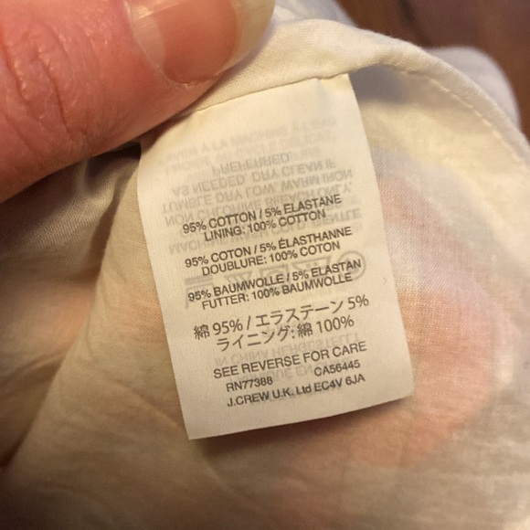 J. Crew Tie Neck Dress in Rainbow Gingham - Picture 5 of 6